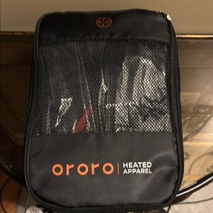 Ororo heated apparel vest ladies black size large new in package